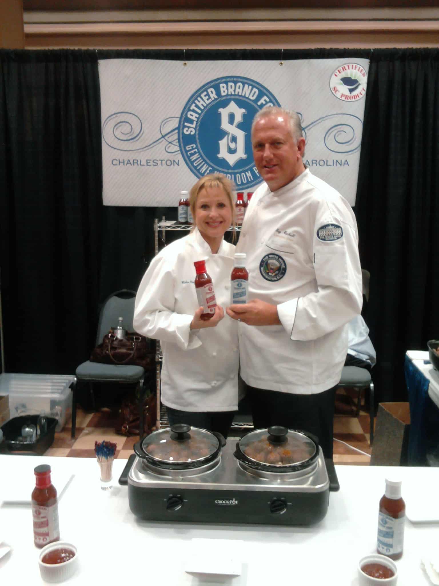 Chef Guy Mitchell and Chef Robin Rhea in Philly